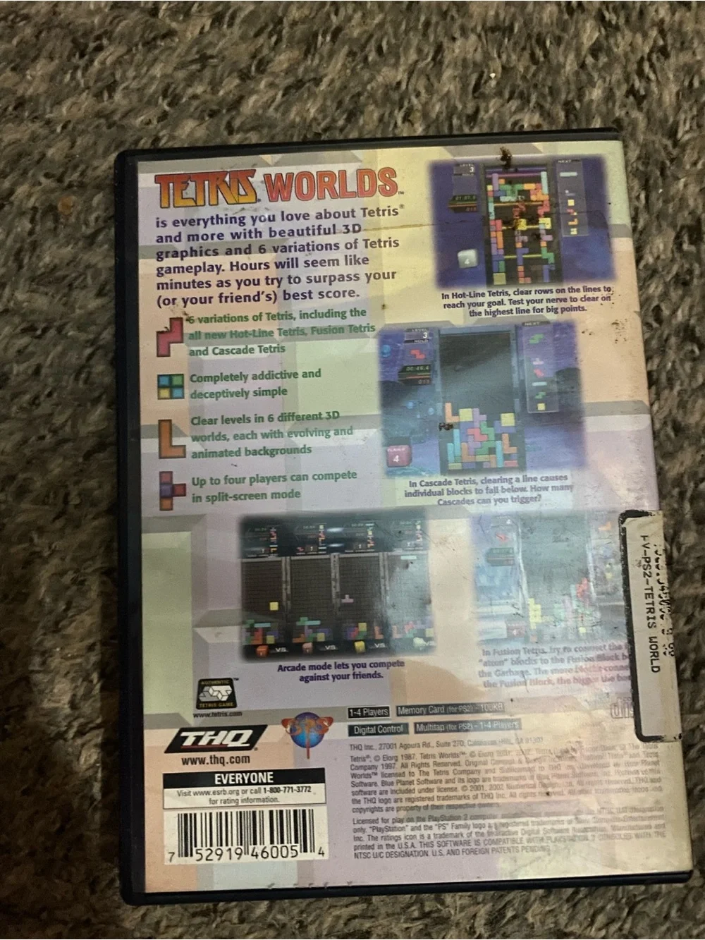 Tetris Worlds PlayStation 2
